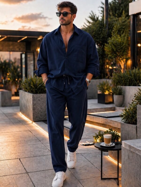 Set Casual Premium Mashkullor – Summer Relaxed Fit, Multi-Color Collection