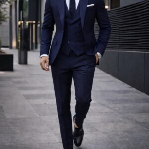 Kostum Navy Premium– Elegancë Moderne