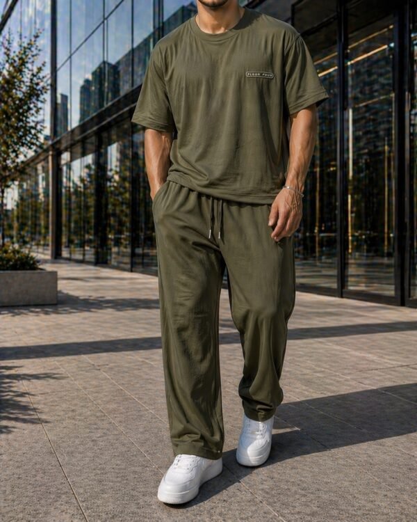 Set Veror Premium për Meshkuj (T-Shirt + Pantallona) – Stil Modern & Komfort Maksimal