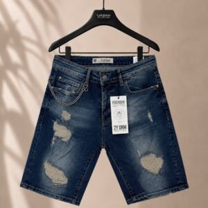 Shorts Denim Premium 2Y DNM – Ripped Chain Style