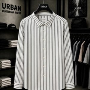 Koleksioni Këmisha Premium Striped – Elegant Classic Edition