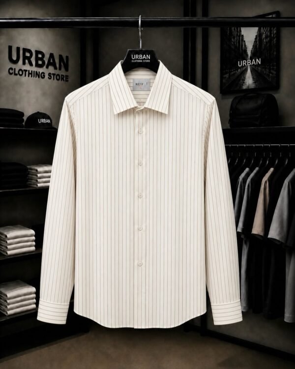 Koleksioni Këmisha Premium Striped – Elegant Classic Edition
