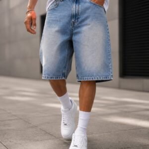 Shorce Denim Baggy – Light Blue Washed