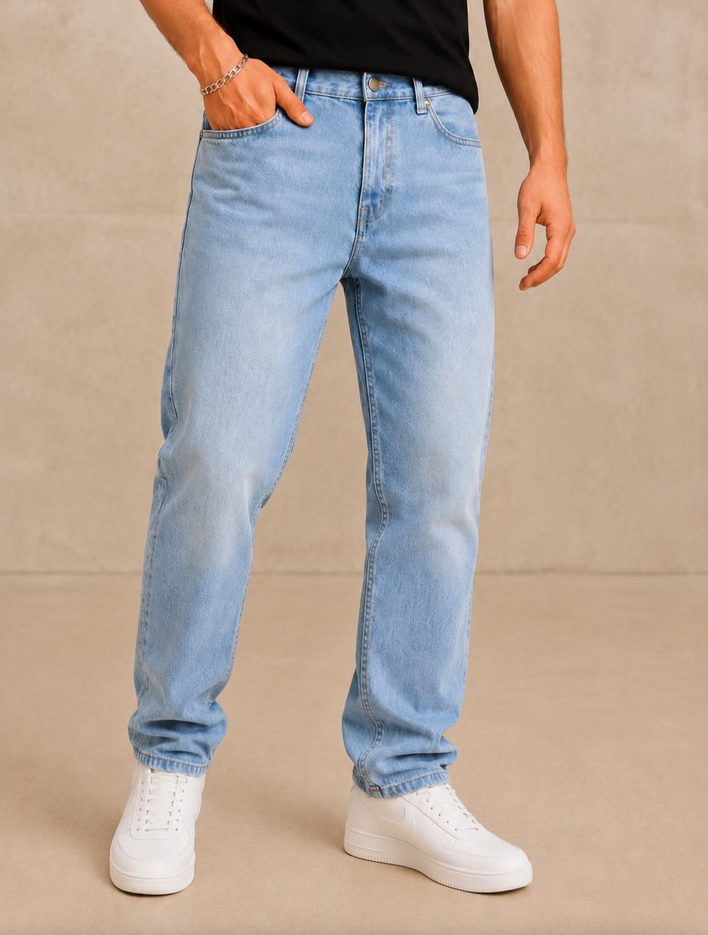 Xhinse Premium Light Blue Washed – Relaxed Fit