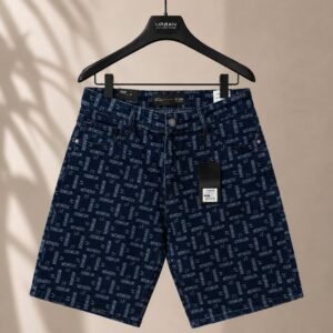 Shorts Denim Premium Navy Blue – Printed Style