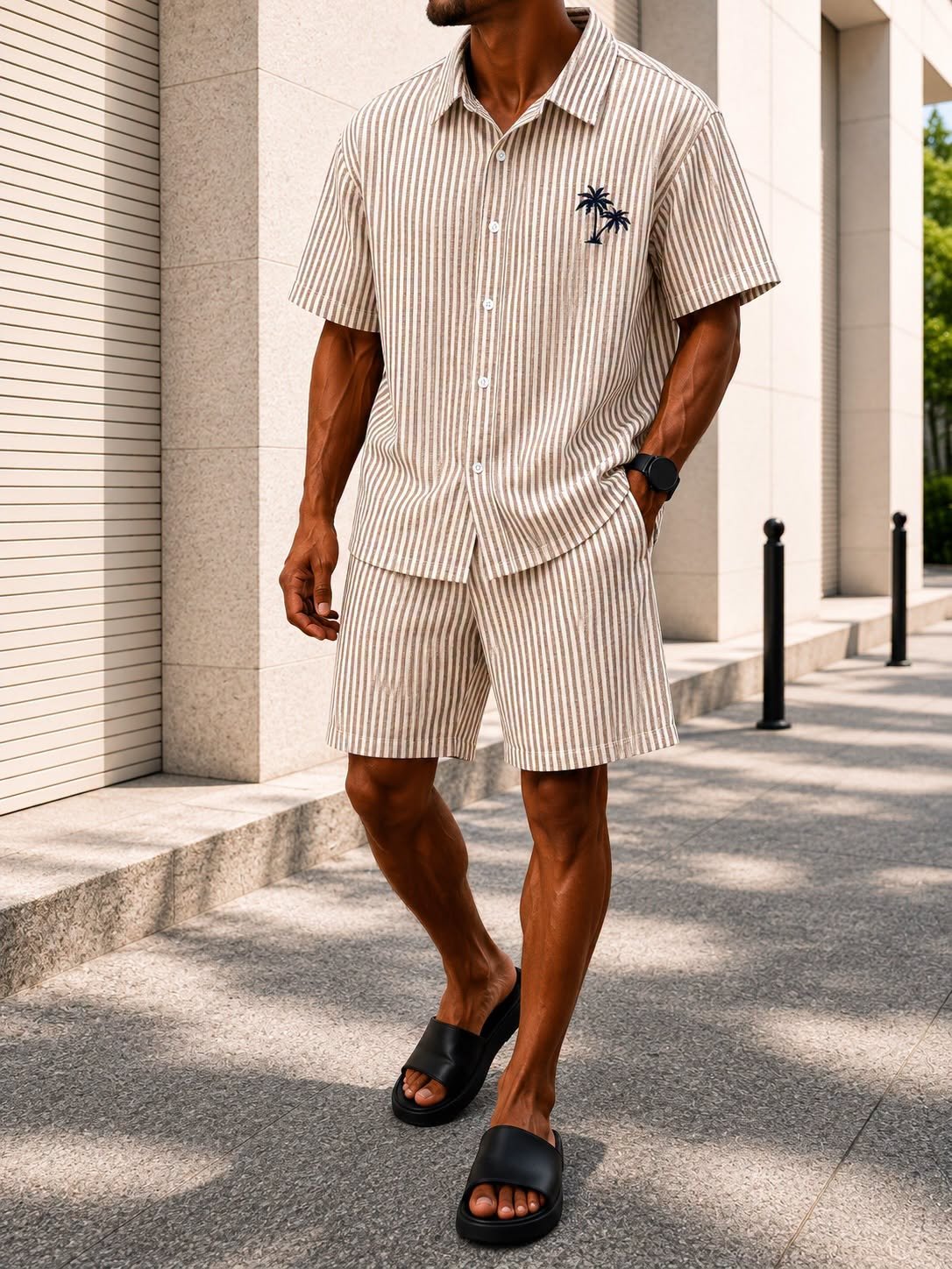 Premium Striped Summer Set
