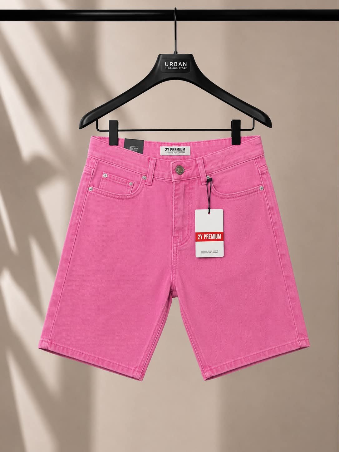 Shorce Premium Denim Pink – Summer Collection