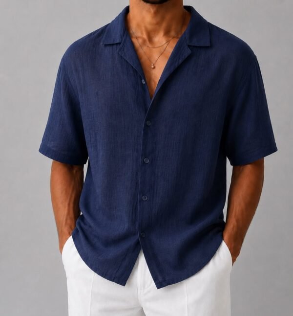 Këmishë Premium Linen Relax Fit – Summer Collection