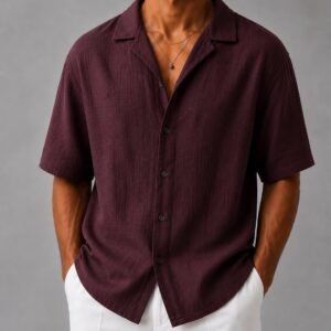 Këmishë Premium Linen Relax Fit – Summer Collection