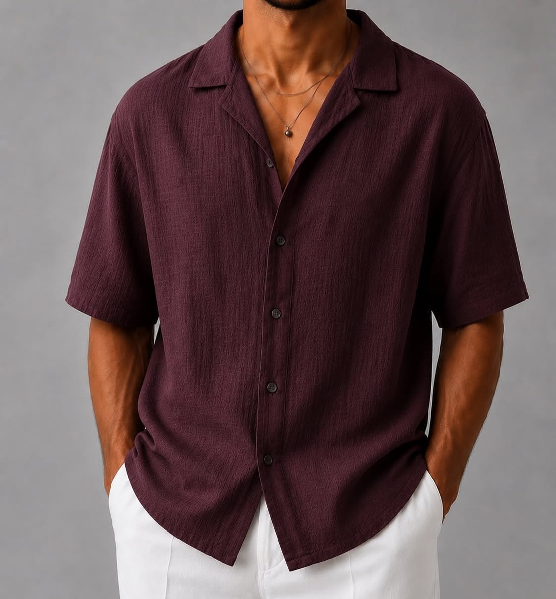 Këmishë Premium Linen Relax Fit – Summer Collection