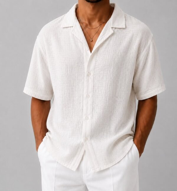 Këmishë Premium Linen Relax Fit – Summer Collection
