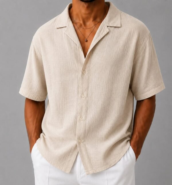 Këmishë Premium Linen Relax Fit – Summer Collection