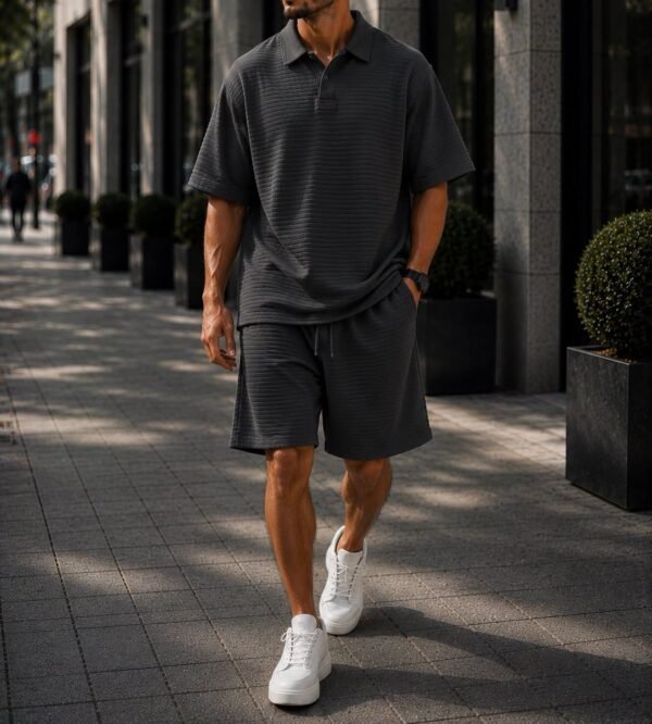 Set Polo Premium Textured Urban