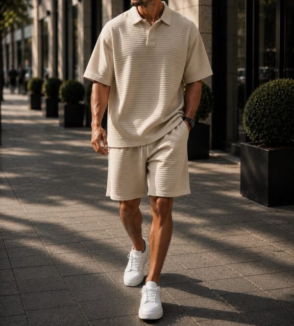 Set Polo Premium Textured Urban