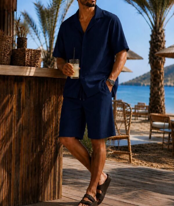 Premium Summer Linen Set – Resort Collection