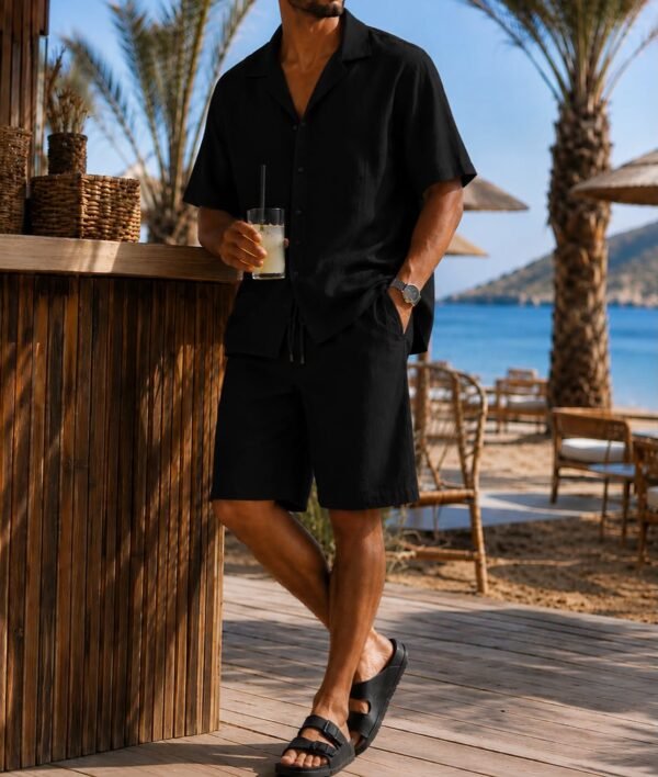 Premium Summer Linen Set – Resort Collection