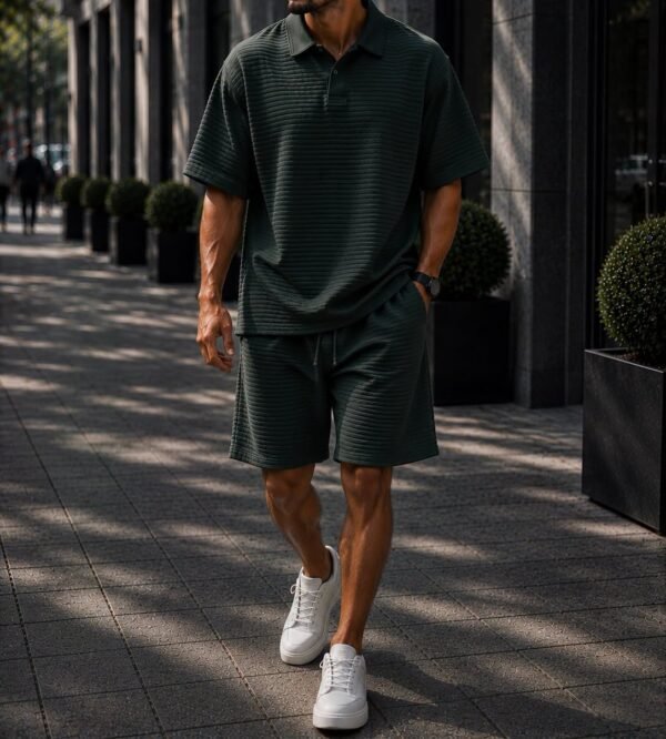 Set Polo Premium Textured Urban