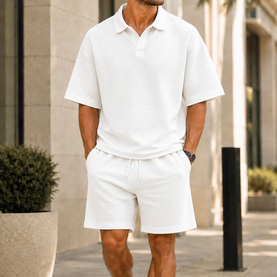 Set Polo Premium Ribbed – Summer Urban