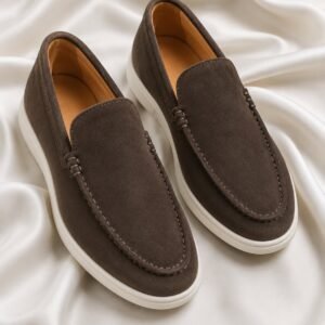 Loafers Premium Suede – Kafe e Errët