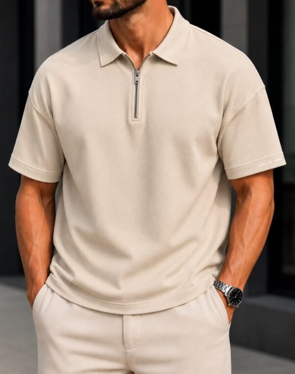 Polo Premium me Zip – Modern Luxury Fit