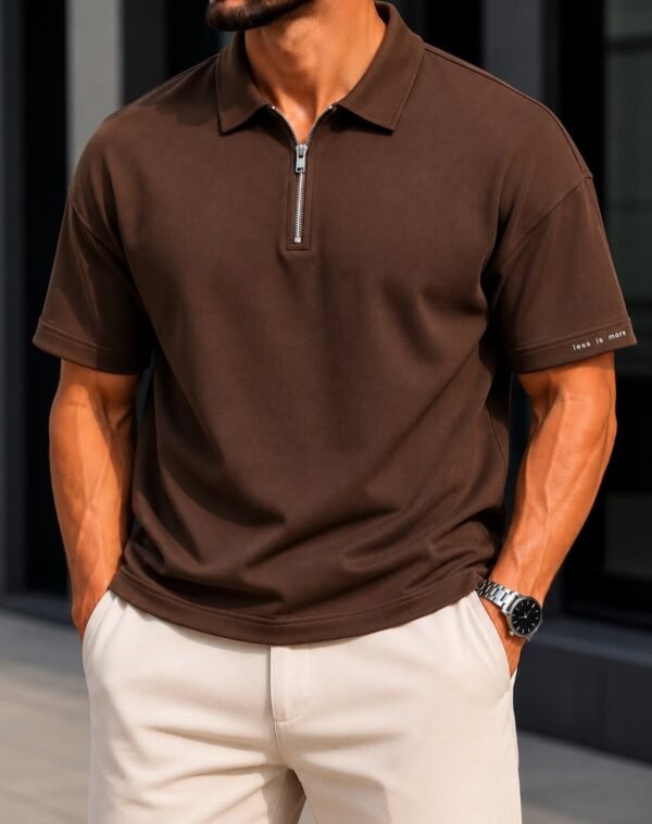 Polo Premium me Zip – Modern Luxury Fit