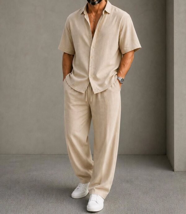 Premium Relaxed Linen Summer Set