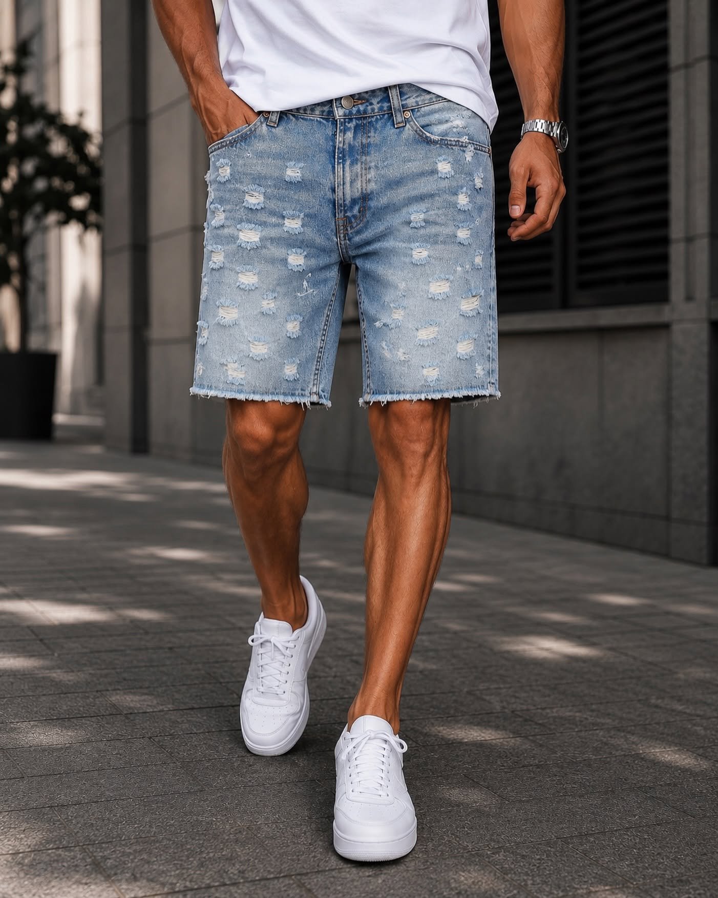 Shorce Denim Premium – Light Blue Washed
