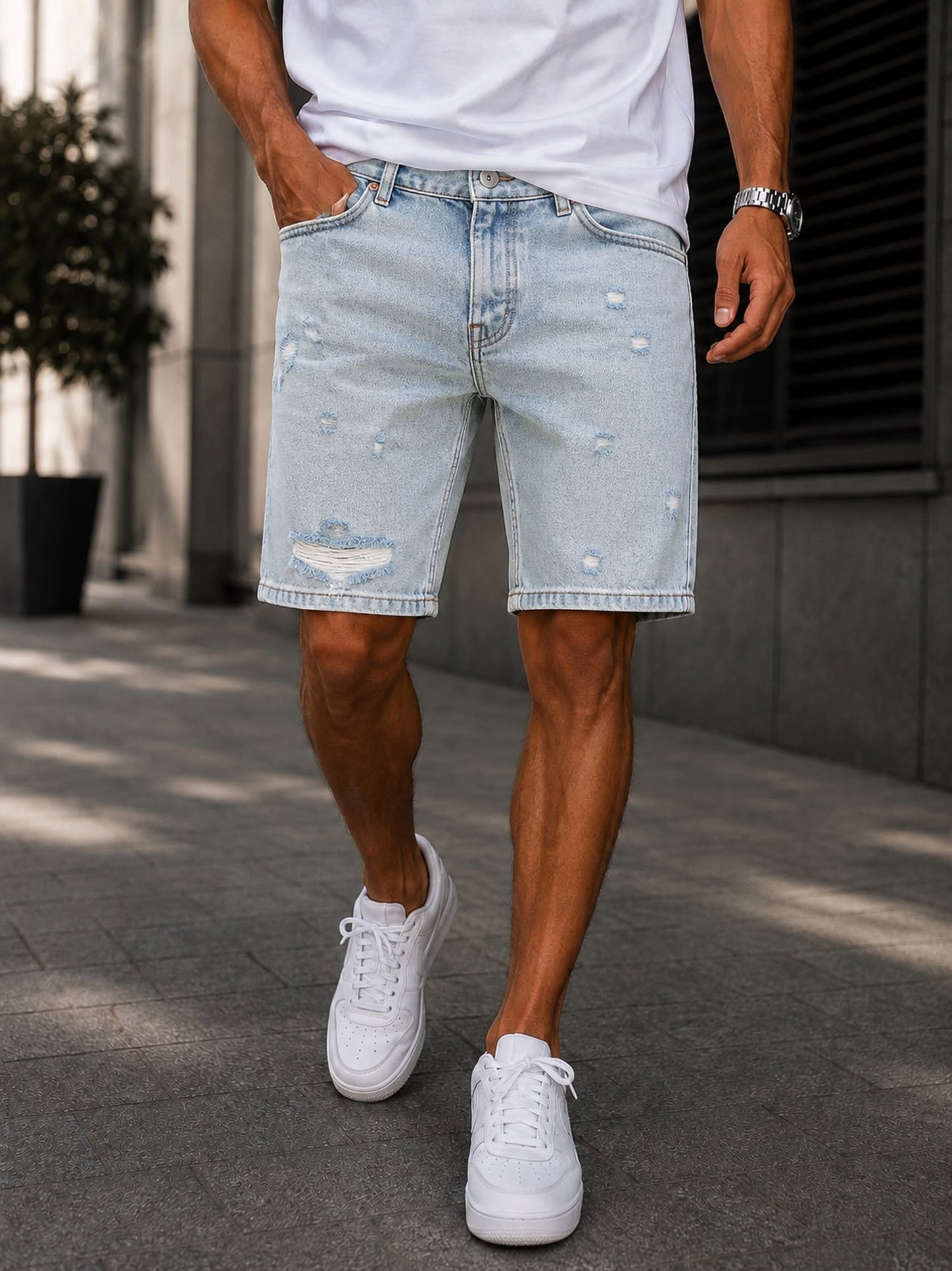 Shorce Denim Premium Light Blue