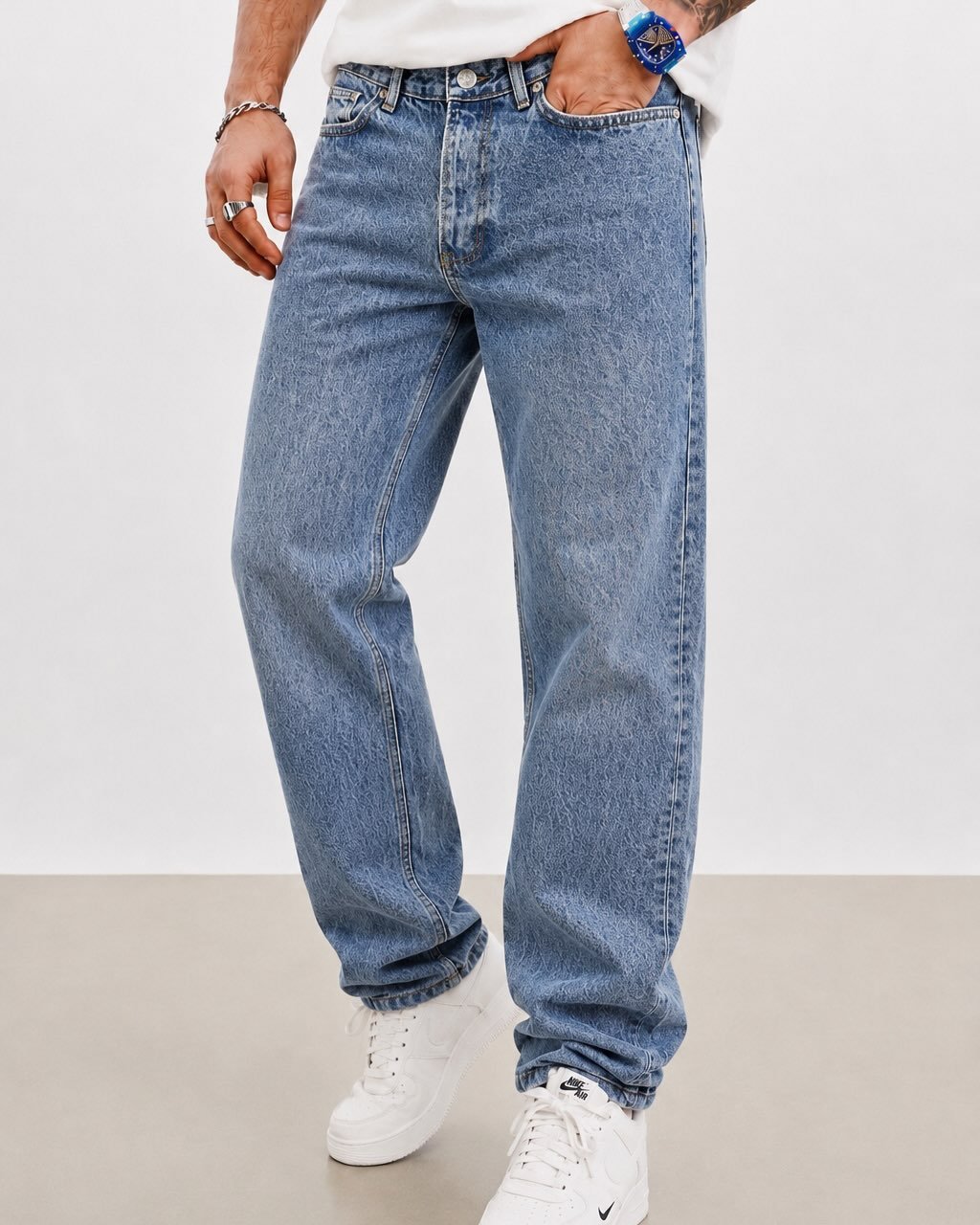 Xhinse Boyfriend Fit Light Blue Washed – Urban Premium Denim