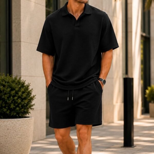 Set Polo Premium Ribbed – Summer Urban