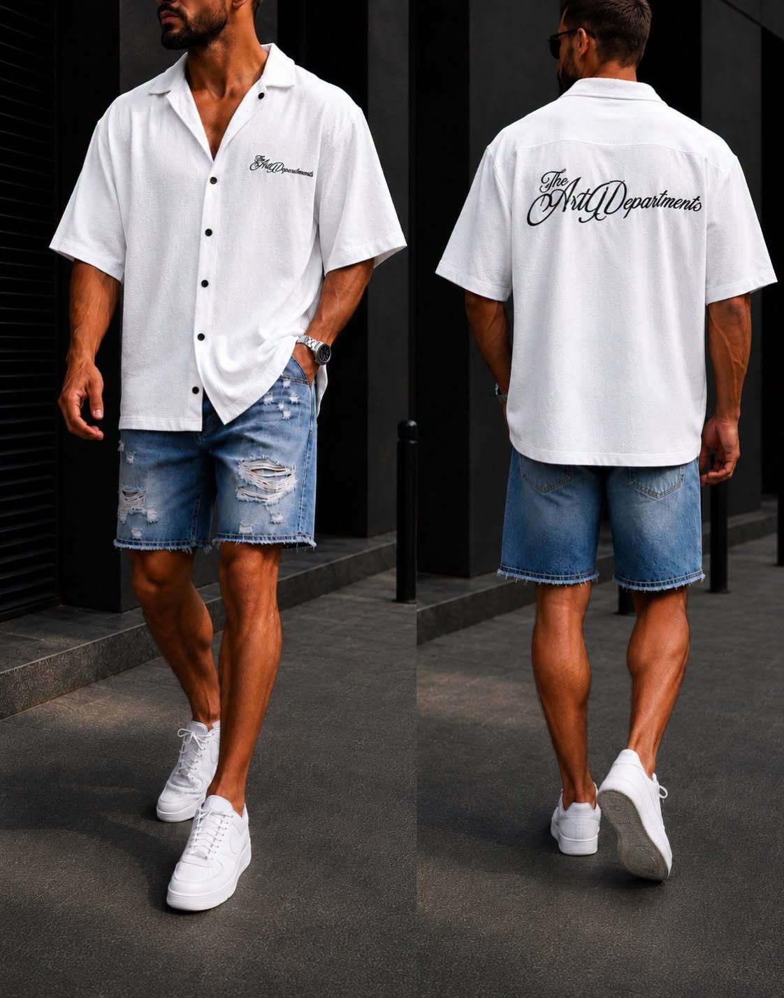 Set Premium Oversize “The Art Department” – White Edition