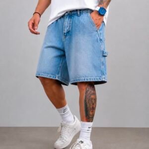 Shorce Denim Light Blue Carpenter Premium