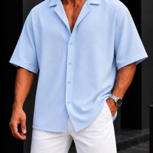 Këmishë Premium Textured Oversize Summer