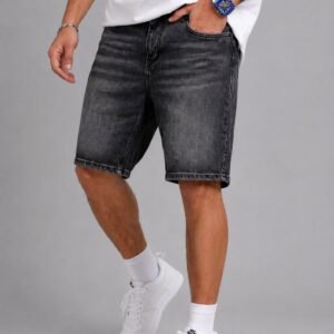 Shorce Denim Premium Black Washed – Regular Fit