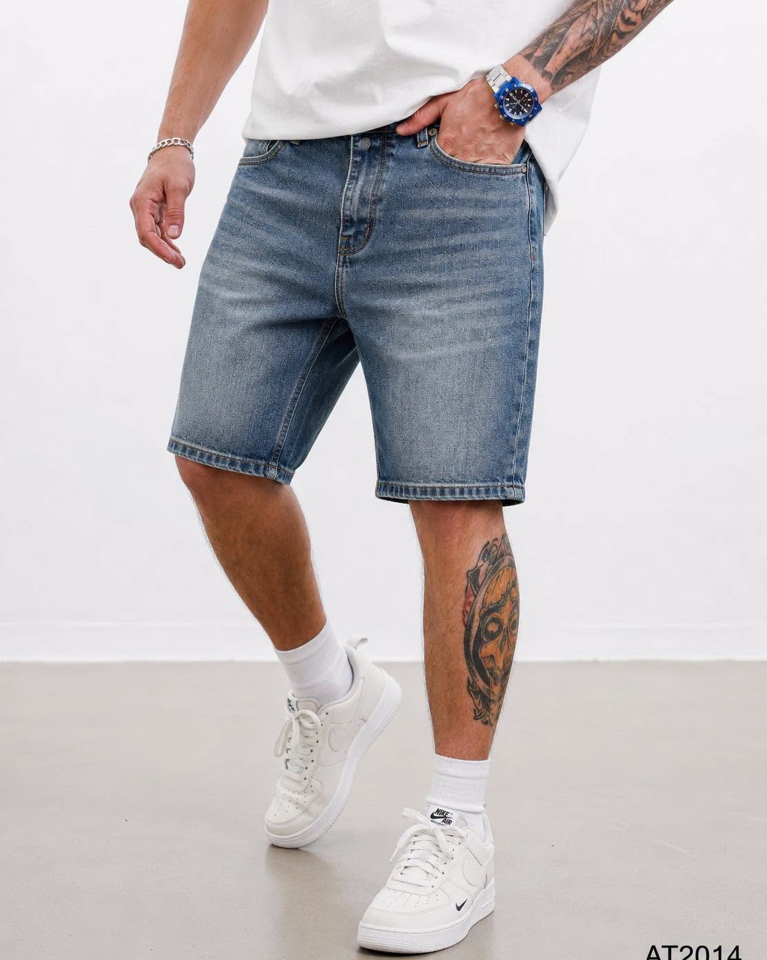 Shorce Denim Premium Light Blue Washed – Regular Fit