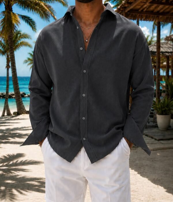 Këmishë Premium Linen Relaxed Fit – Summer Resort Collection