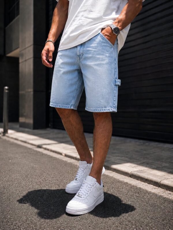 Shorce Denim Light Blue Carpenter Premium