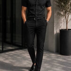 Outfit Premium Smart Casual – Total Black Edition