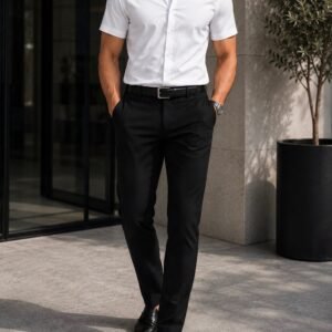 Outfit Premium Smart Casual – Black & White Edition