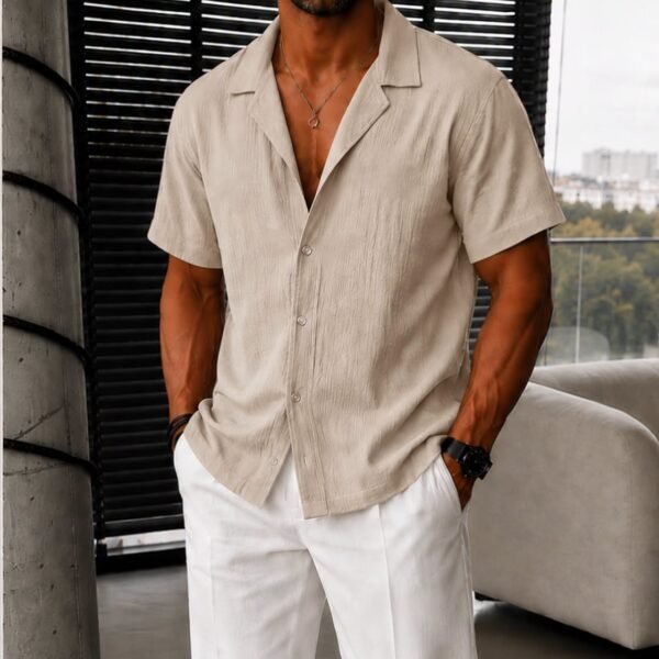Këmishë Premium Linen Summer Relaxed Fit