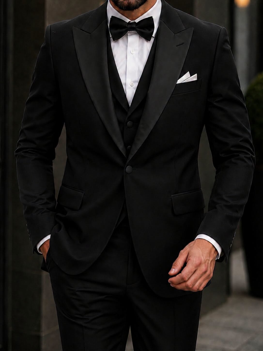 Kostum Premium Black Ceremony – Tuxedo me Jelek
