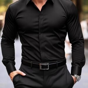 KemishPremium All Black – Këmishë Elegante