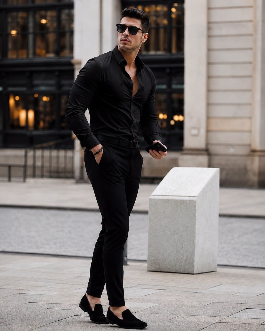 Outfit Premium All Black – Modern Gentleman Style