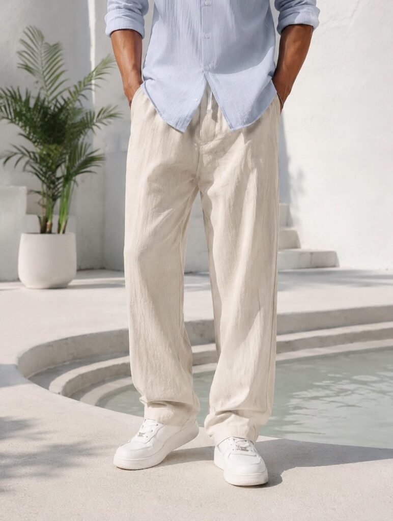 Premium Linen Relax Pants