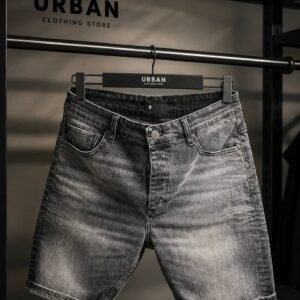 Shorce Premium Denim Grey Washed – Regular Fit
