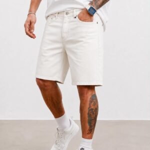 Shorce Denim White Premium