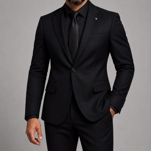 Kostum Premium All Black Elegant