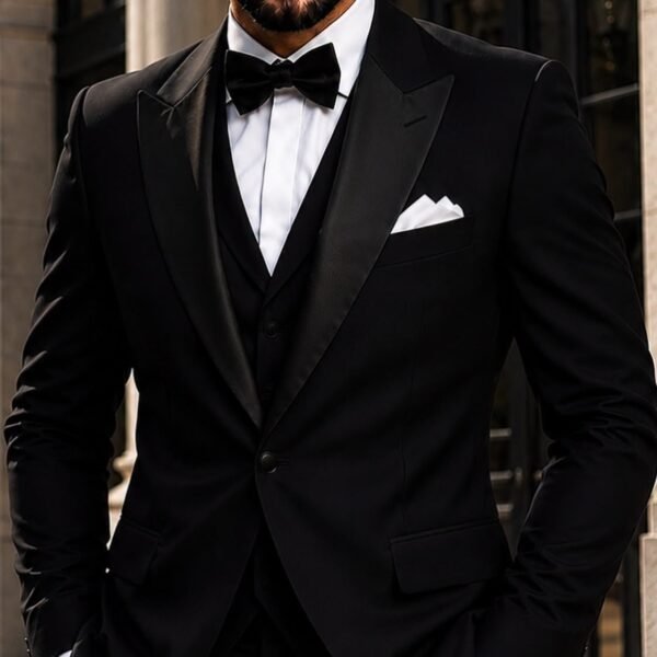 Kostum Premium Tuxedo Black Ceremony
