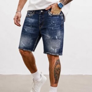 Shorce Denim Blue Washed Premium