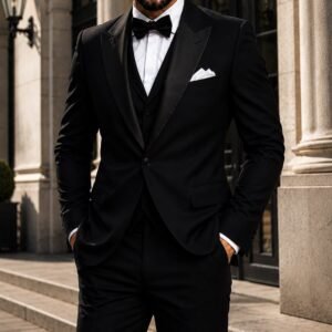 Kostum Premium Tuxedo Black Ceremony